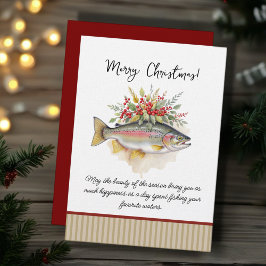 Invitación Fishing Christmas Invites