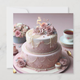 INVITACIÓN FISTICADO QUINTO ANIVERSARIO BODA