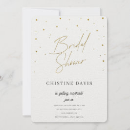 Invitación Flakes & Forever Bridal Shower