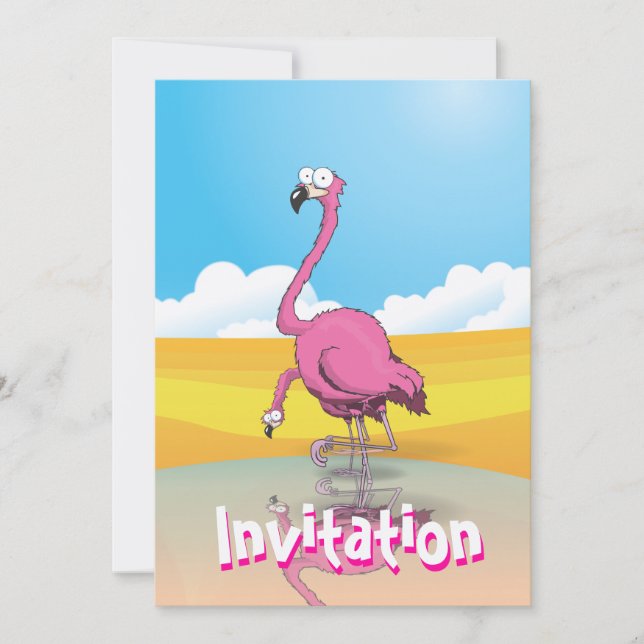 Invitación Flamencos (Anverso)
