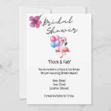 Flamingo Bridal Shower