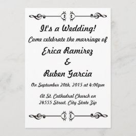 Invitación Flecha de Música