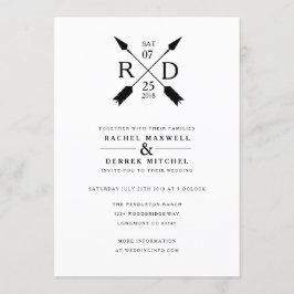 Invitación Flecha rusa | BODA