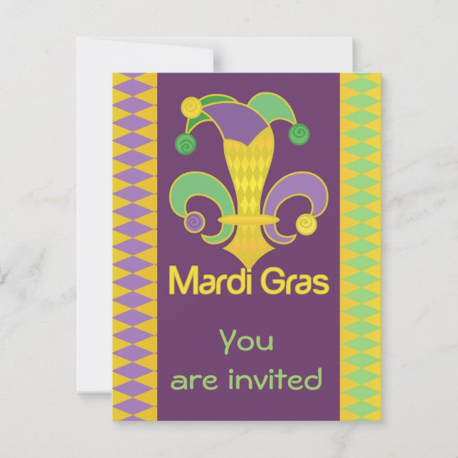 Invitación Fleur de Jester (Anverso)