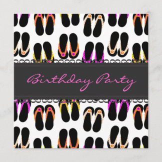 Invitación Flips-flopes