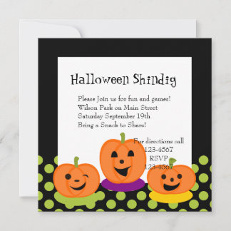 Invitación Flirty Pumpkins