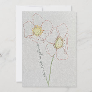 Invitación flor