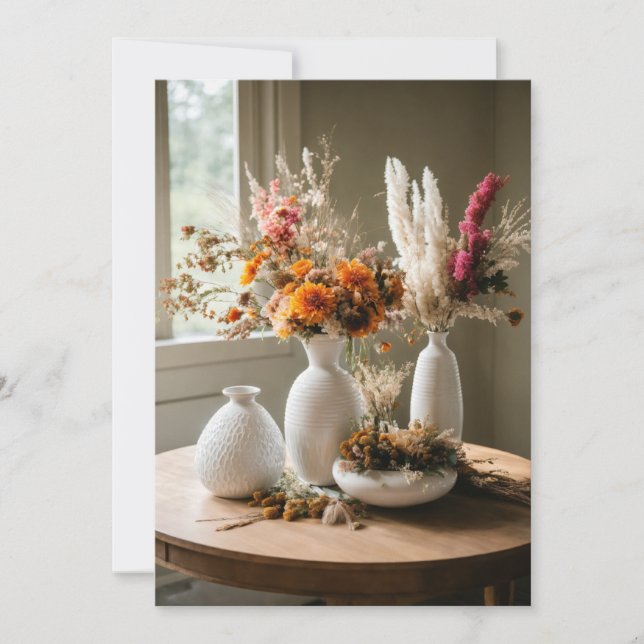 Invitación flor (Anverso)