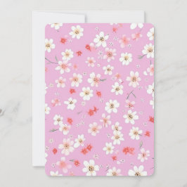Invitación Flor