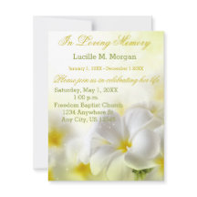 Flor amarilla| Funeral| Servicio Memorial