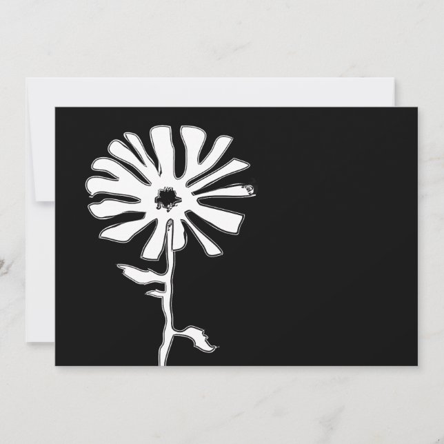 Invitación flor de acequia (Anverso)