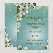 Flor de cerezo caprichosa con espárragos