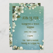 Flor de cerezo caprichosa con espárragos