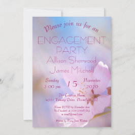 Invitación Flor de cerezo Luz del cielo personal