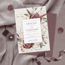 Flor de Crema Rustica Boho Marsala