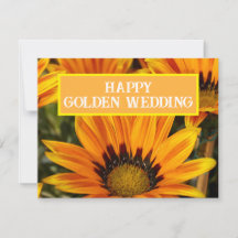 FLOR DE GIRASOL DE BODAS DE ORO PAREJA