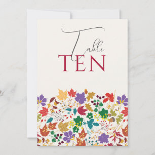 Invitación Flor de prado de mostaza de primavera Número de me