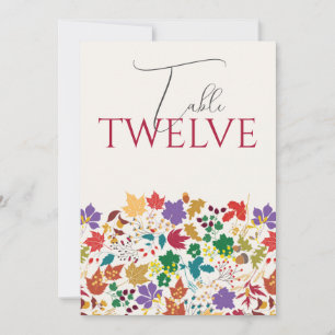 Invitación Flor de prado de mostaza de primavera Número de me