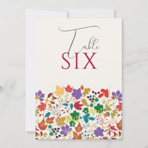 Invitación Flor de prado de mostaza de primavera Número de me