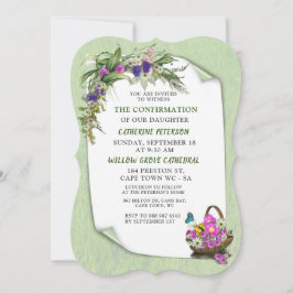 Invitación Flor de primavera de verano