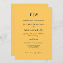 Flor de rayo simple elegante con Boda monograma