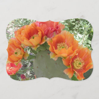 Invitación Flor del cactus