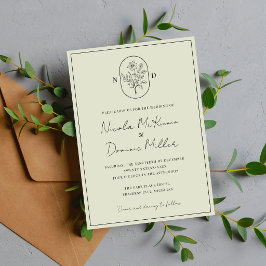 Invitación Flor del Mes | Diciembre | Boda Totalmente Persona