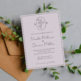 Invitación Flor del Mes | Marzo | Boda Totalmente Personaliza