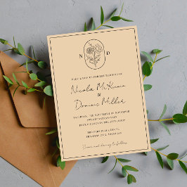 Invitación Flor del Mes | Noviembre | Boda Totalmente Persona