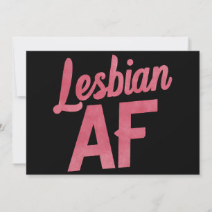 Invitación Flor Lesbiana AF Orgullo LGBT Amor Gay Desfile