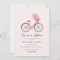 Flor Primavera Bouquet Bicicleta Ducha de novia