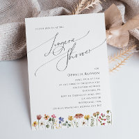 Flor silvestre colorida | Lingerie Shower