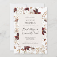 Flor silvestre de cobre de Borgoña | Recepción de 