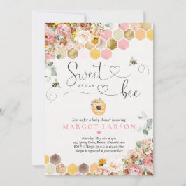 Invitación Flor silvestre dulce como puede ser Baby Shower