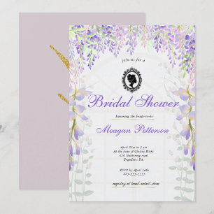 Invitación Flor silvestre Floral Spring Bridal Shower