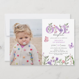 Invitación Flor silvestre Un Maravilloso Día de la Flora