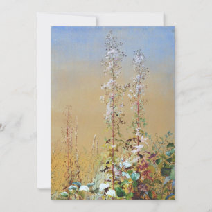 Invitación Flora del desierto americano por Fidelia Bridges