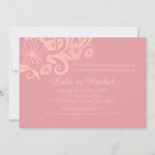 Invitación floral a la gloria de la mañana (Anverso)