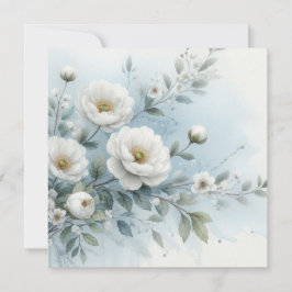 Invitación floral boda