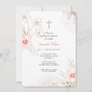 Invitación Floral Bonita