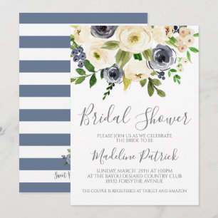 Invitación Floral Bouquet Bridal Shower
