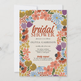 Invitación Floral Bridal Shower