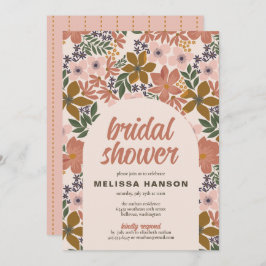 Invitación Floral Bridal Shower