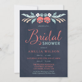 Invitación Floral Bridal Shower
