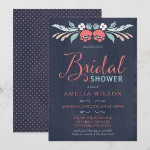 Invitación Floral Bridal Shower