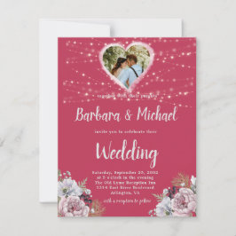 INVITACIÓN FLORAL COLORIDO BRILLANTE