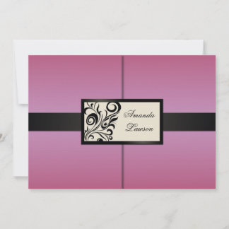 Invitación floral de los remolinos