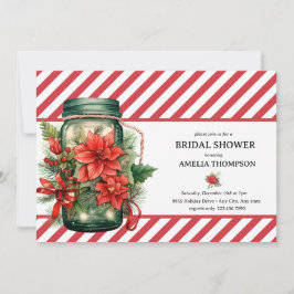 Invitación Floral de Navidad | Despedida de soltera de Navida
