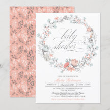 Floral de resorte húmedo botánico| Chica Baby Show