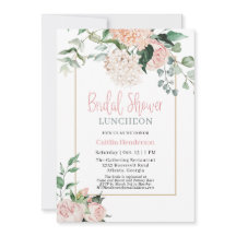 Floral Eucalyptus Bridal Shower Luncheon
